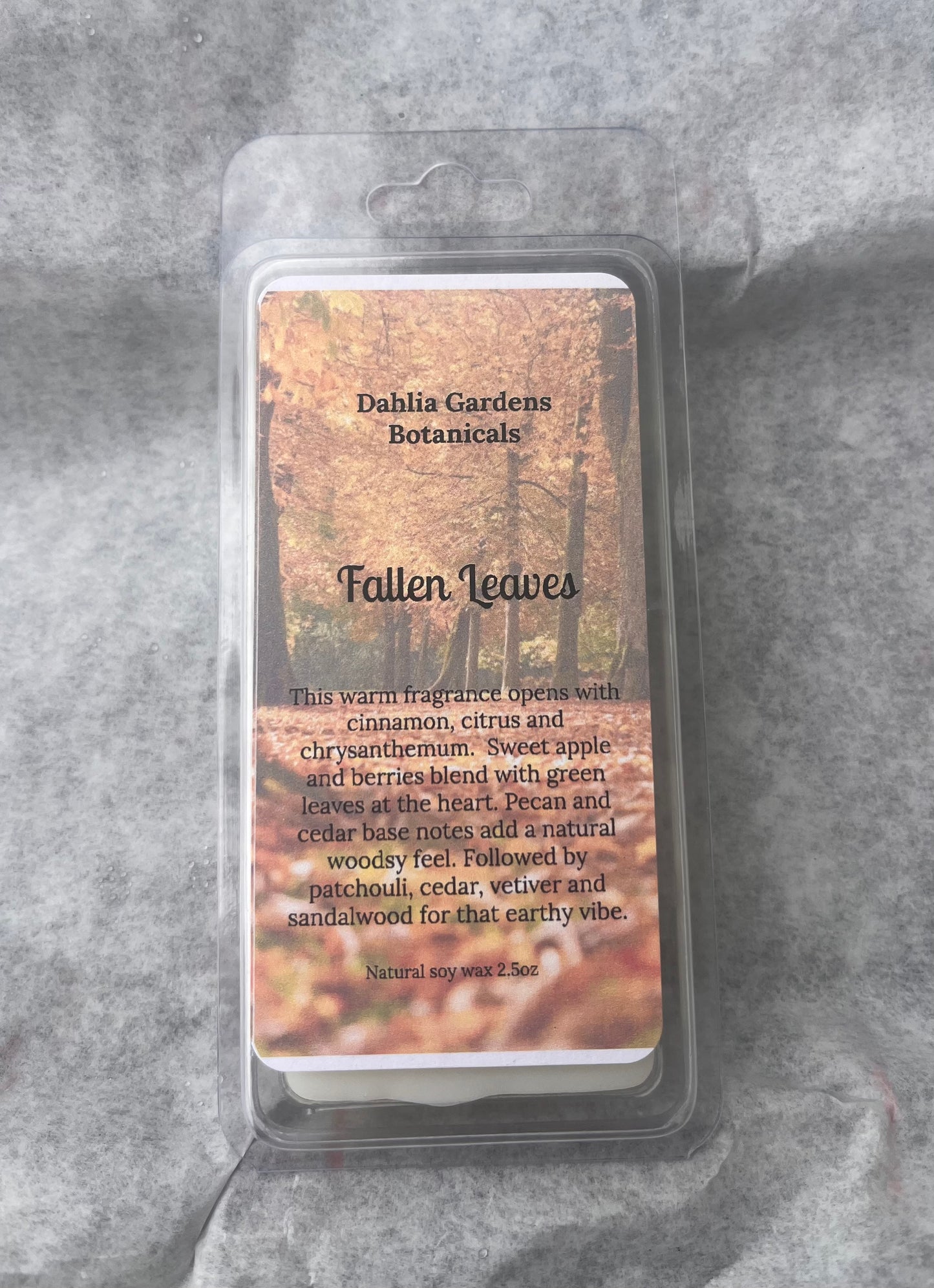 Fallen Leaves wax melts