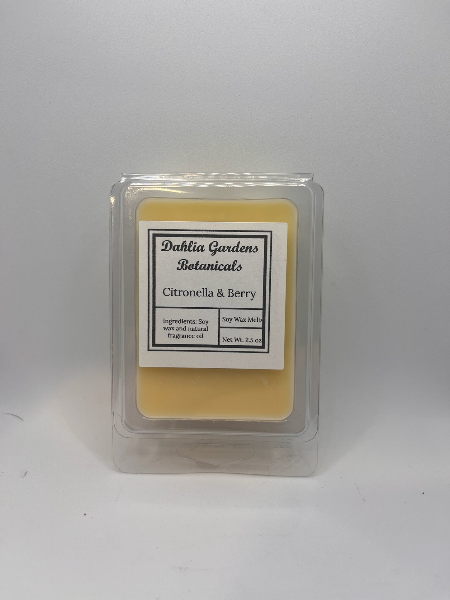 Summer Wax Melt Collection Citronella and Berry