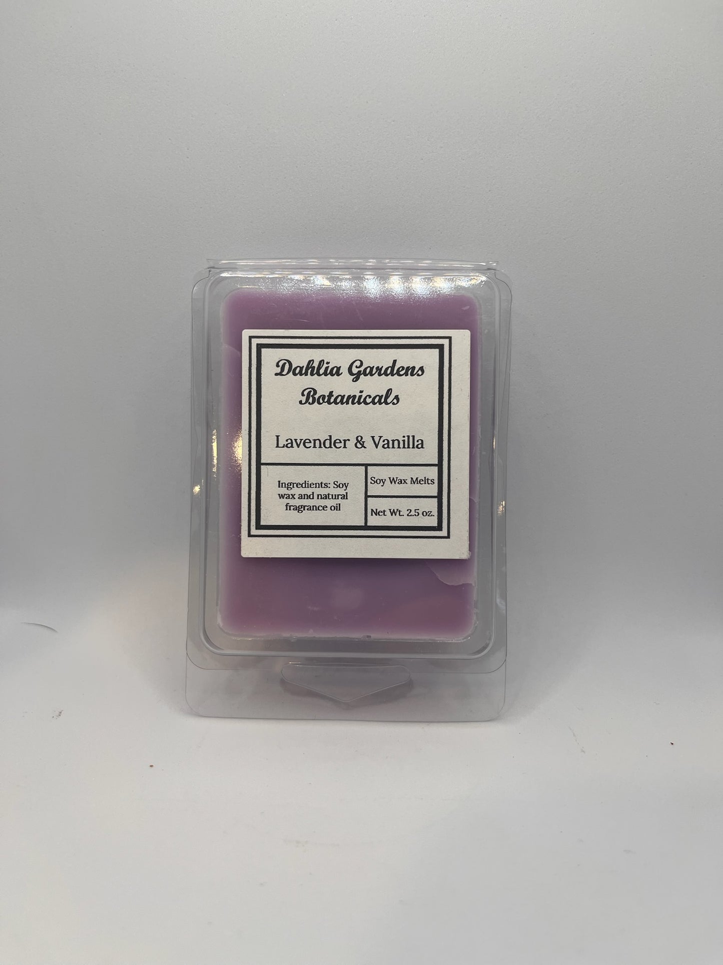 Summer Wax Melt Collection Lavender and Vanilla