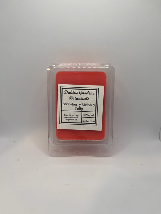 Summer Wax Melt Collection Strawberry Melon and Tulip